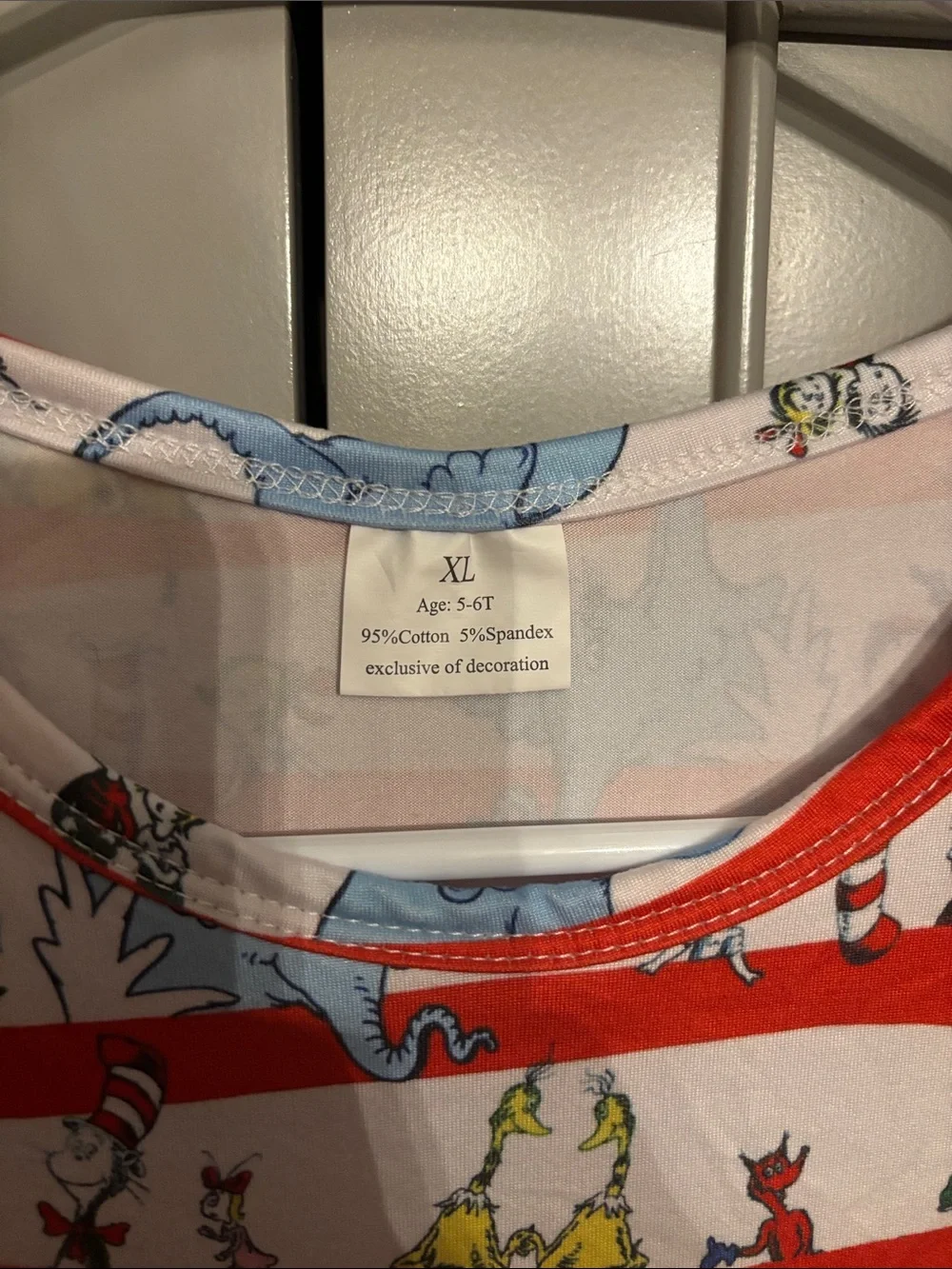 Boutique Girls Dr. Seuss Dress 5-6T